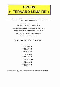 LOA C CROSS FERNAND LEMAIRE   (1)